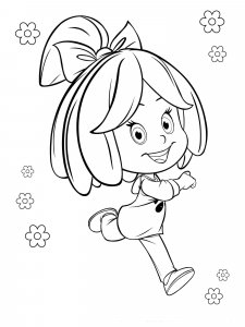 Cleo & Cuquin coloring page 16 - Free printable