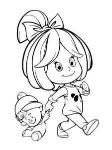 Cleo & Cuquin coloring page 17 - Free printable