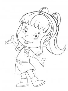 Cleo & Cuquin coloring page 9 - Free printable