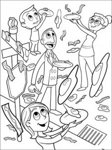 Cloudy with a Chance of Meatballs coloring page 12 - Free printable