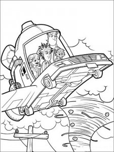 Cloudy with a Chance of Meatballs coloring page 13 - Free printable