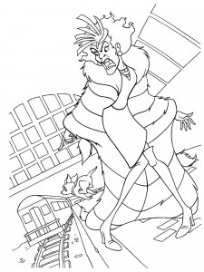 Cruella de Vil coloring page 16 - Free printable
