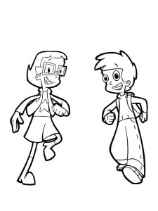 Cyberchase coloring page 15 - Free printable