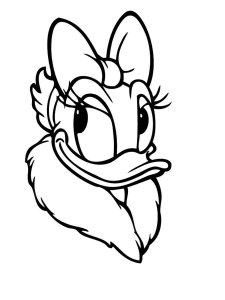Daisy Duck coloring page 10 - Free printable