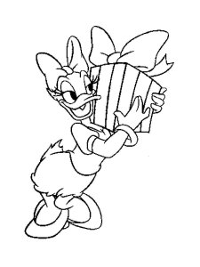 Daisy Duck coloring page 15 - Free printable