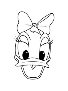 Daisy Duck coloring page 22 - Free printable