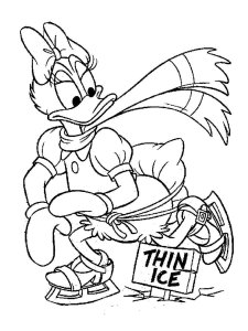 Daisy Duck coloring page 31 - Free printable