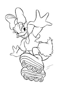 Daisy Duck coloring page 34 - Free printable