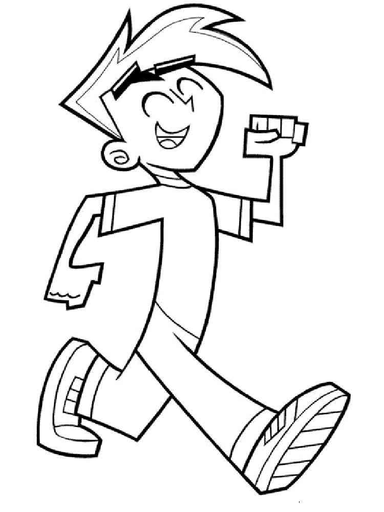 Download Danny Phantom coloring pages. Download and print Danny ...