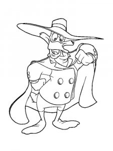 Darkwing Duck coloring page 11 - Free printable