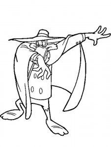 Darkwing Duck coloring page 12 - Free printable