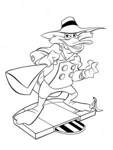 Darkwing Duck coloring page 7 - Free printable
