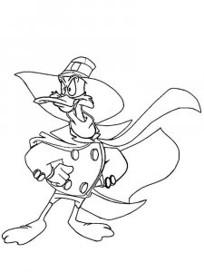 Darkwing Duck coloring page 9 - Free printable