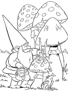 David the Gnome coloring page 12 - Free printable