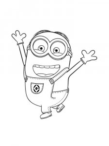 Despicable Me coloring page 10 - Free printable