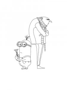 Despicable Me coloring page 13 - Free printable