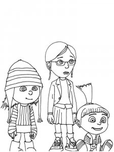 Despicable Me coloring page 29 - Free printable