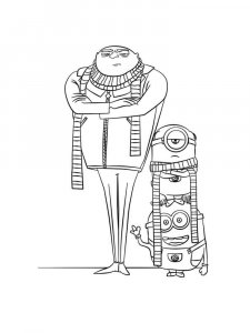 Despicable Me coloring page 3 - Free printable