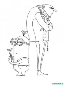 Despicable Me coloring page 37 - Free printable
