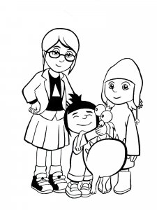 Despicable Me coloring page 49 - Free printable