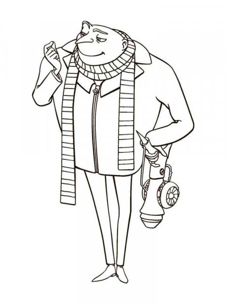 Despicable Me coloring pages