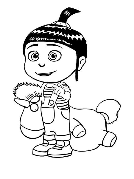 Despicable Me coloring pages