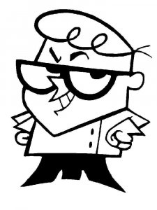 Dexter's Laboratory coloring page 8 - Free printable