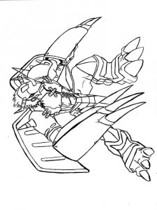 Digimon coloring page 18 - Free printable