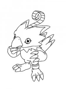 Digimon coloring page 3 - Free printable