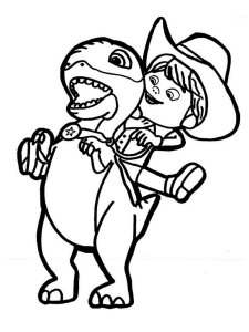Dino Ranch coloring page 10 - Free printable