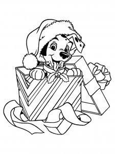 Disney Christmas coloring page 37 - Free printable