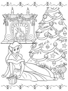Disney Christmas coloring page 38 - Free printable