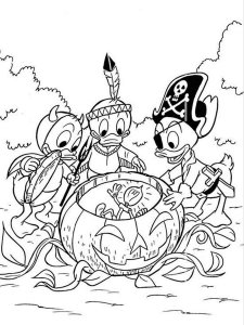 Disney Halloween coloring page 16 - Free printable