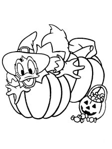 Disney Halloween coloring page 19 - Free printable