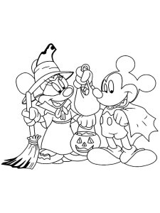 Disney Halloween coloring page 22 - Free printable