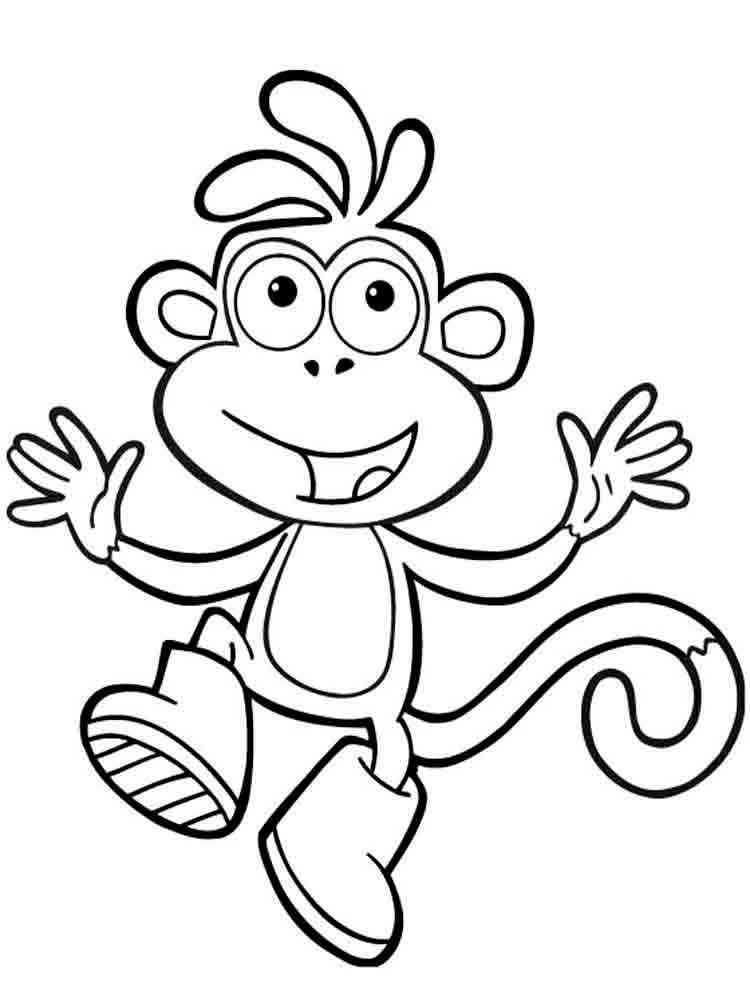 Download Dora the Explorer coloring pages. Download and print Dora ...