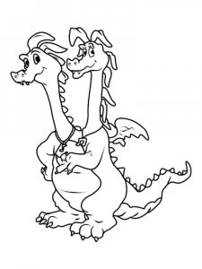 Dragon Tales coloring page 3 - Free printable