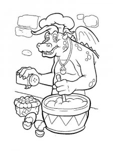 Dragon Tales coloring page 4 - Free printable