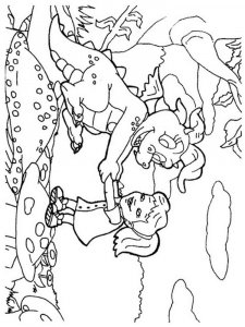 Dragon Tales coloring page 6 - Free printable