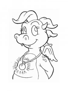 Dragon Tales coloring page 7 - Free printable