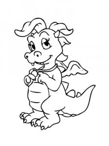 Dragon Tales coloring page 9 - Free printable