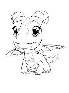 Dragons Rescue Riders coloring page 1 - Free printable