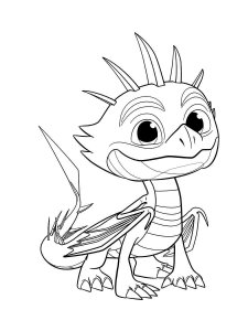 Dragons Rescue Riders coloring page 2 - Free printable