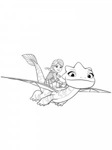 Dragons Rescue Riders coloring page 4 - Free printable