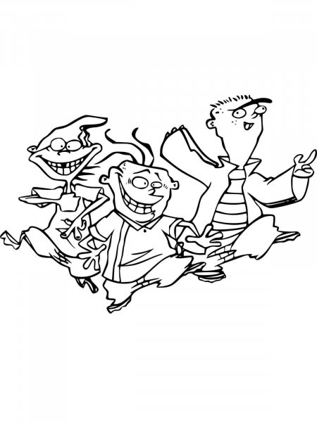 Ed, Edd n Eddy coloring pages