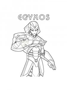 Egyxos coloring page 19 - Free printable