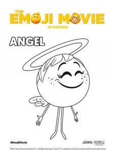 Emoji Movie coloring page 2 - Free printable
