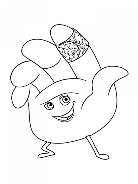 Emoji Movie coloring pages