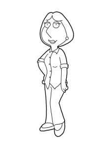 Family Guy coloring page 10 - Free printable