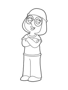 Family Guy coloring page 11 - Free printable